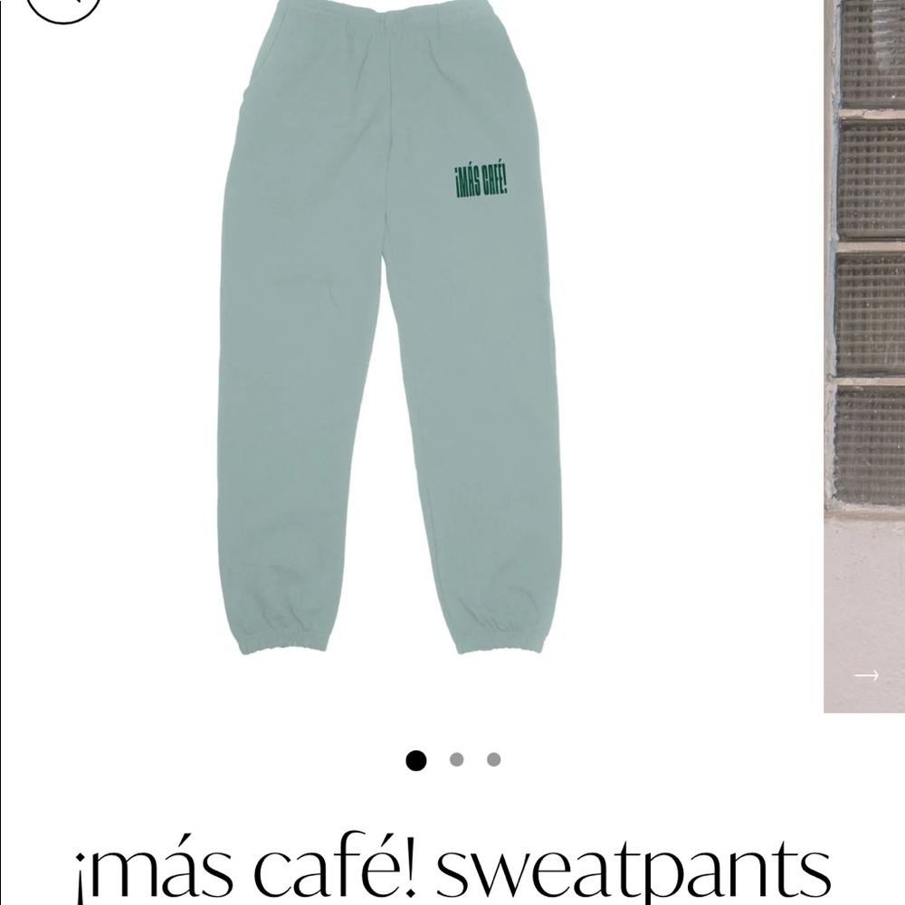 Lights Label Mas Cafe sweatpants 😊